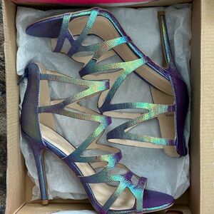 Strappy Mermaid Heels - Size 8